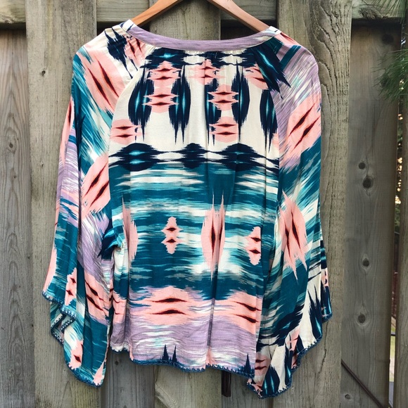 Santa Fe Boho Blouse Sanctuary Clothing - Picture 3 of 4